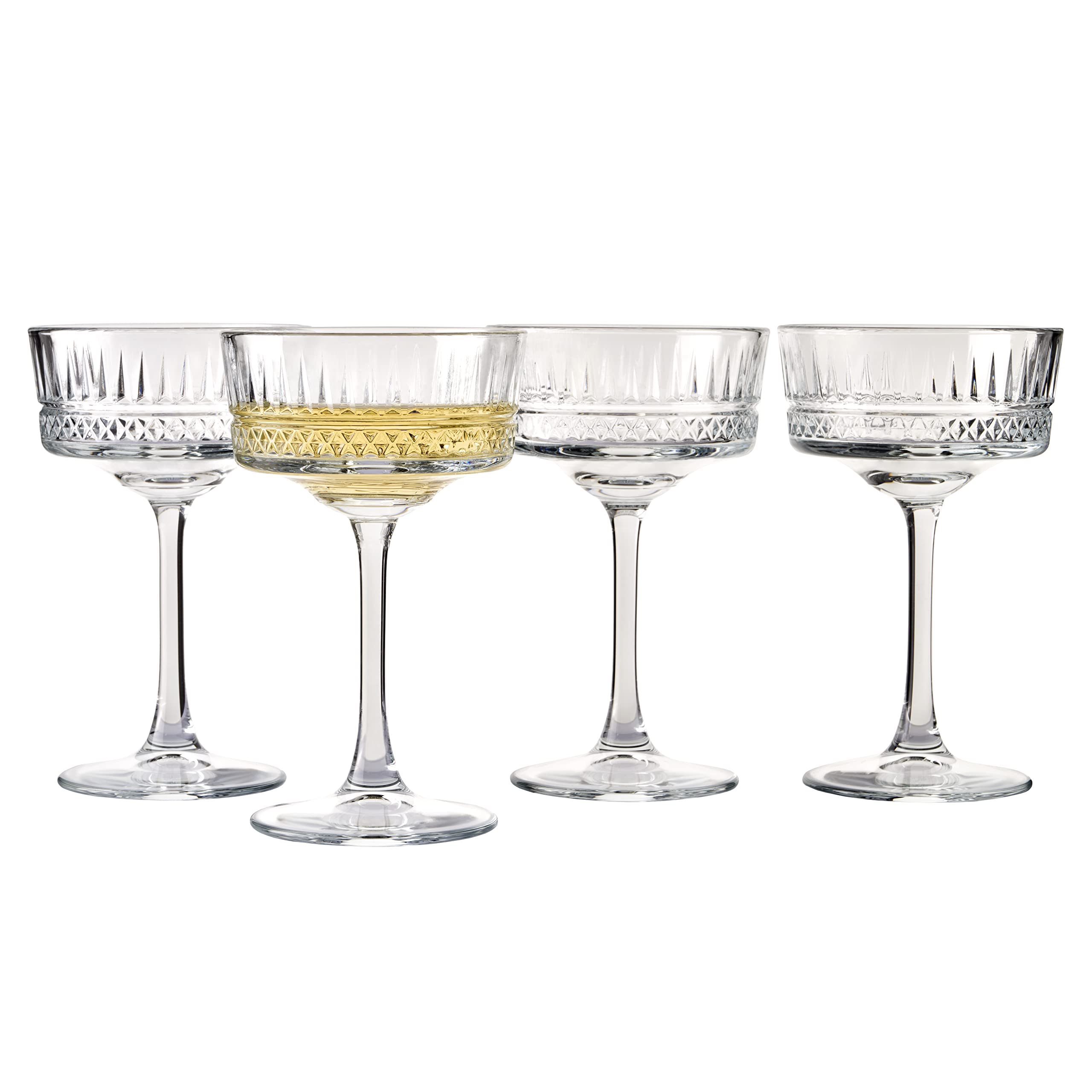 pasabahce-elysia-sektgl-ser-260-ml-4er-set-art-deco image 1