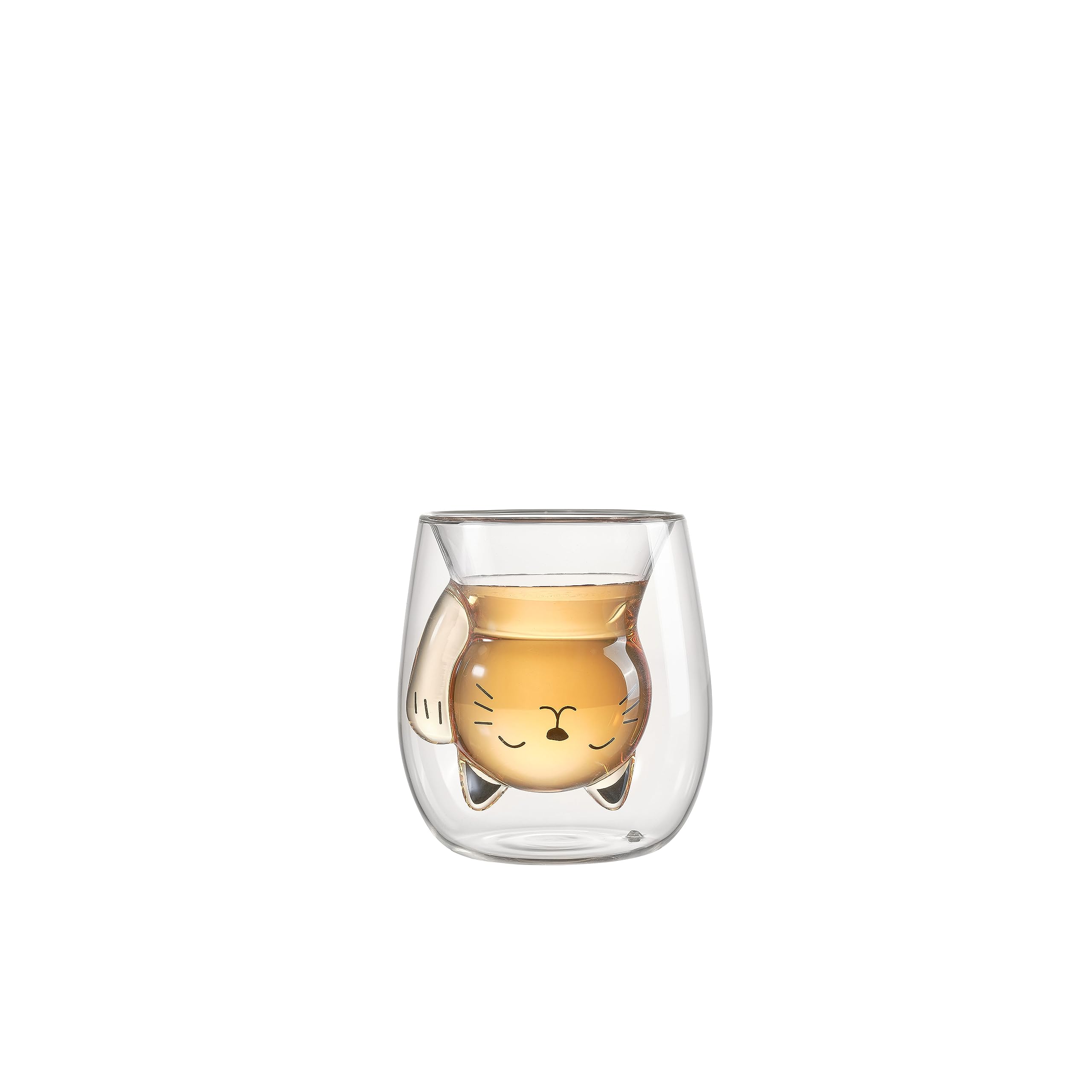 pasabahce-allegra-lucky-cat-doppelwandglas-200-ml-kaffeetasse-mit-katzenmotiv-1- image 1