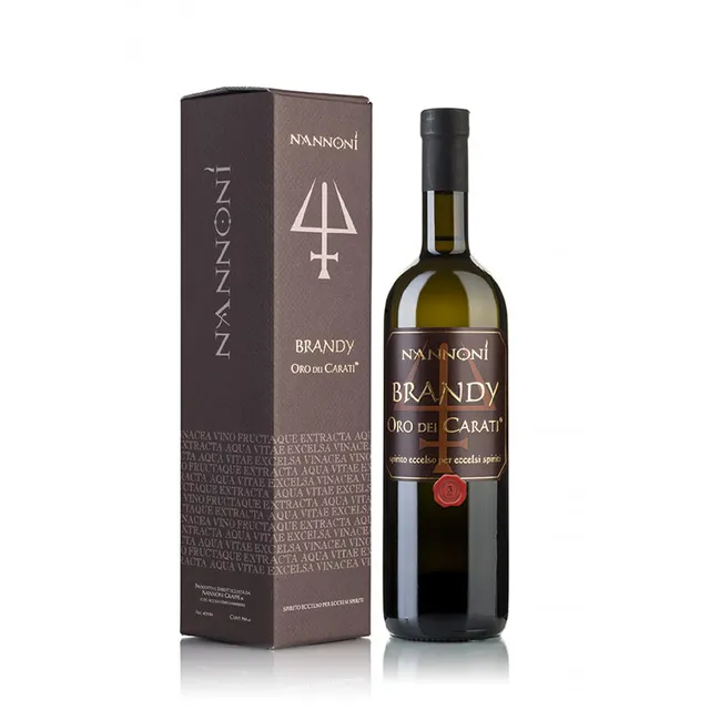 nannoni-oro-dei-carati-brandy-weinbrand-0-7-l-42-3-jahre image 1