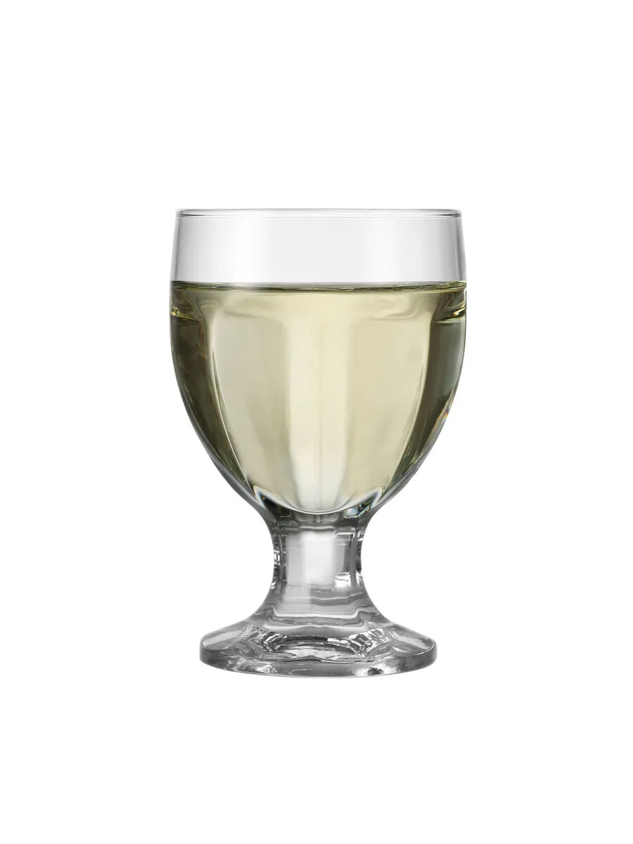 borgonovo-london-250-wasserglas-275-ml-rustikal-stiel image 1