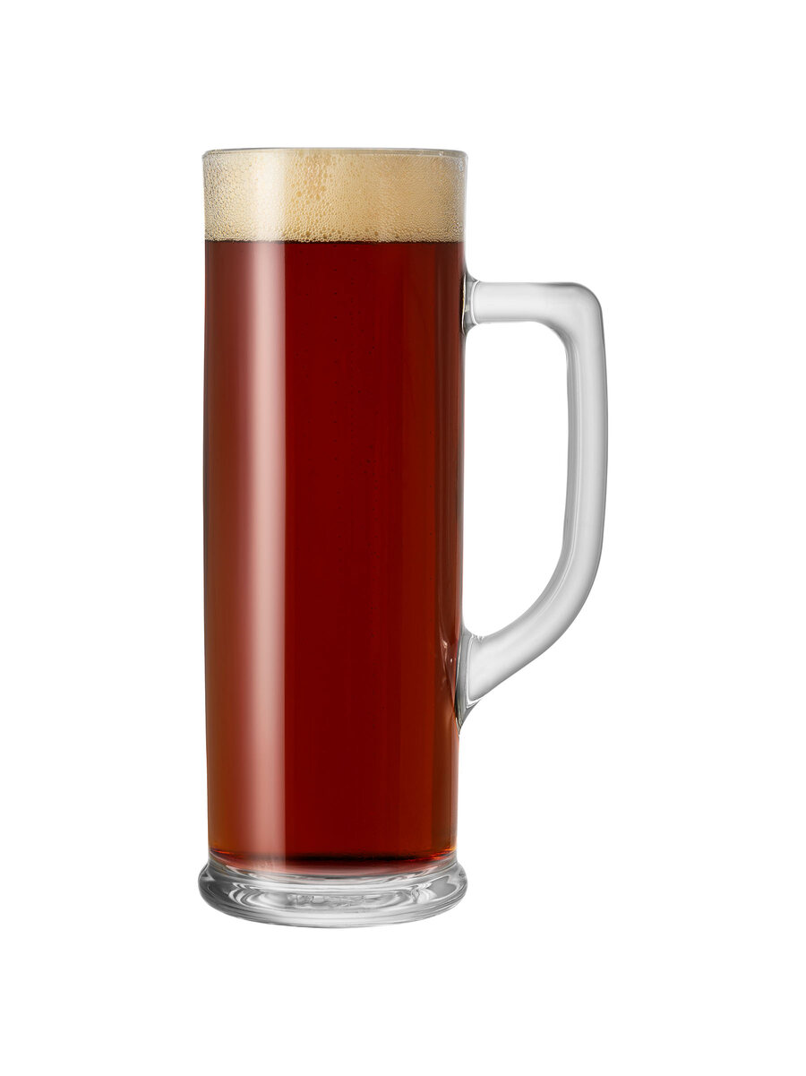 borgonovo-danubio-bierkrug-glas-0-5-l-mit-henkel image 1