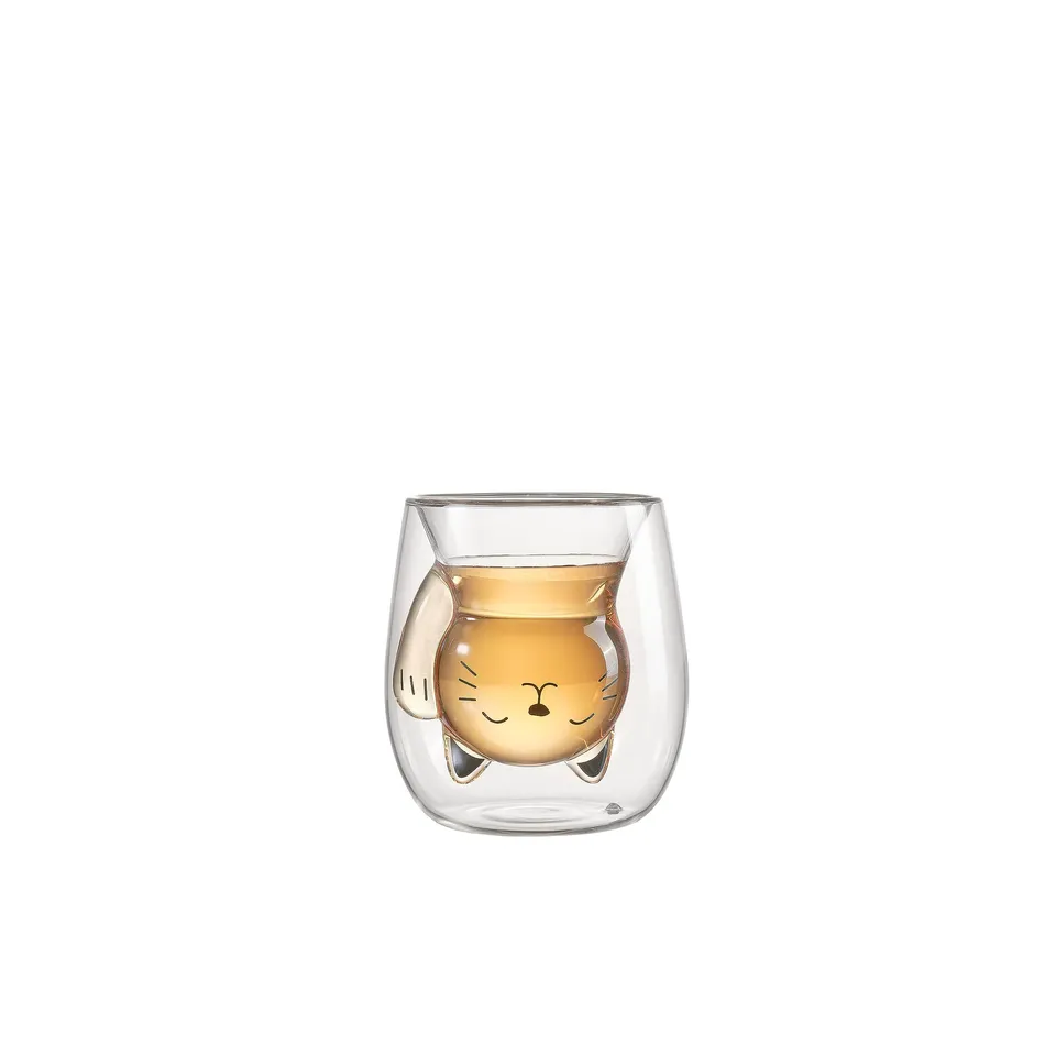 pasabahce-allegra-lucky-cat-doppelwandglas-200-ml-kaffeetasse-mit-katzenmotiv-1- image 1