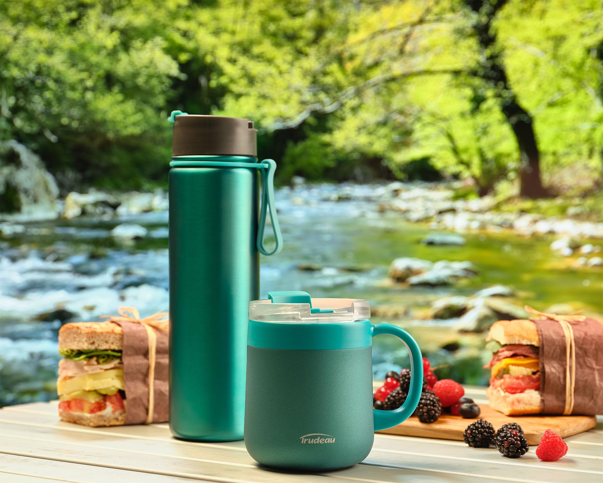 pasabahce-thermos-isolierflasche-gr-n-700-ml-edelstahl image 6