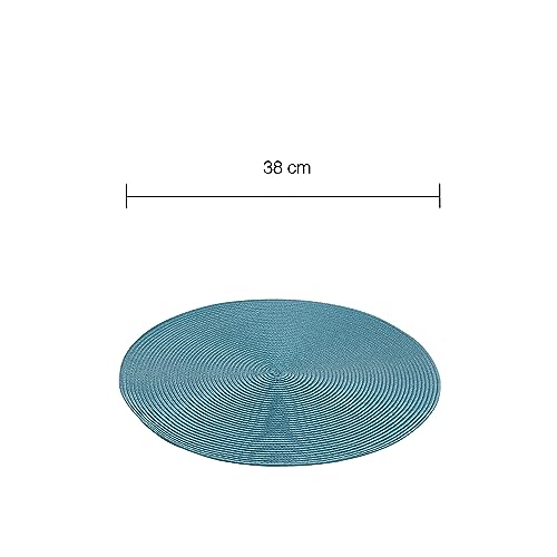 zero-blue-tischset-rund-38-cm-6er-set-polypropylen image 8