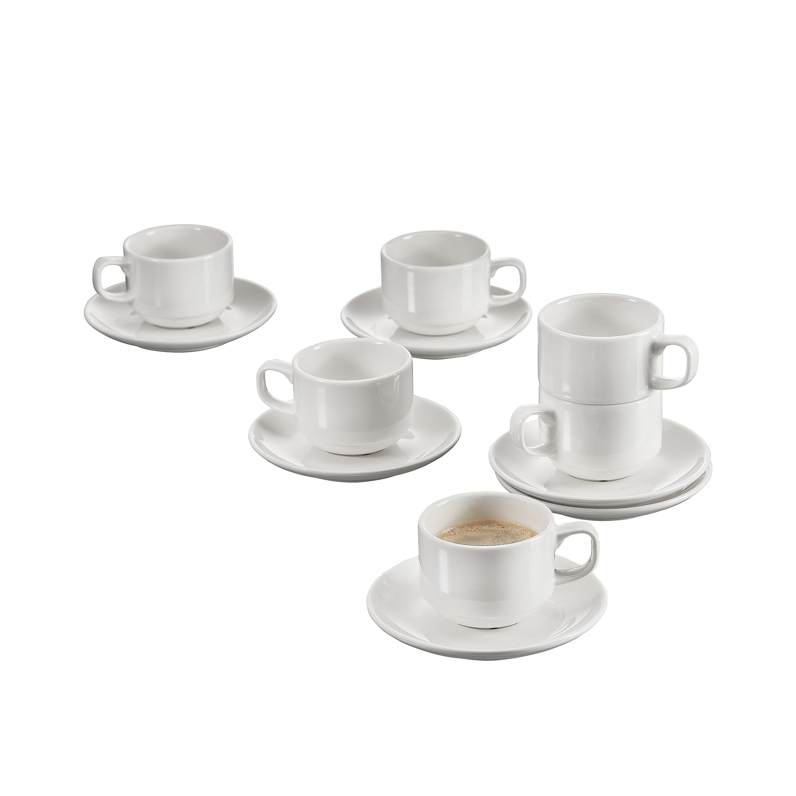 pasabahce-espressotassen-porzellan-90-ml-wei-6er-set image 3