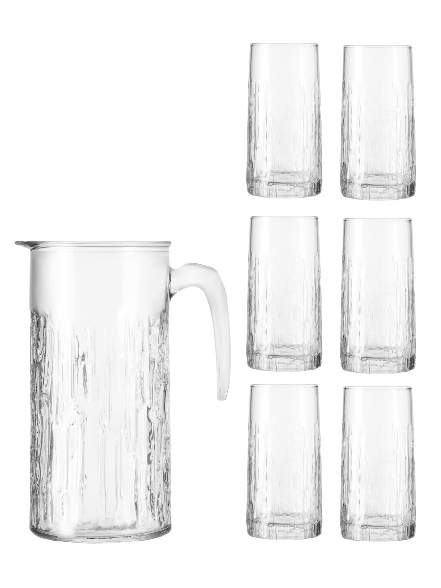 borgonovo-oak-gl-ser-set-7-tlg-krug-1-2-l-6x-355-ml image 2