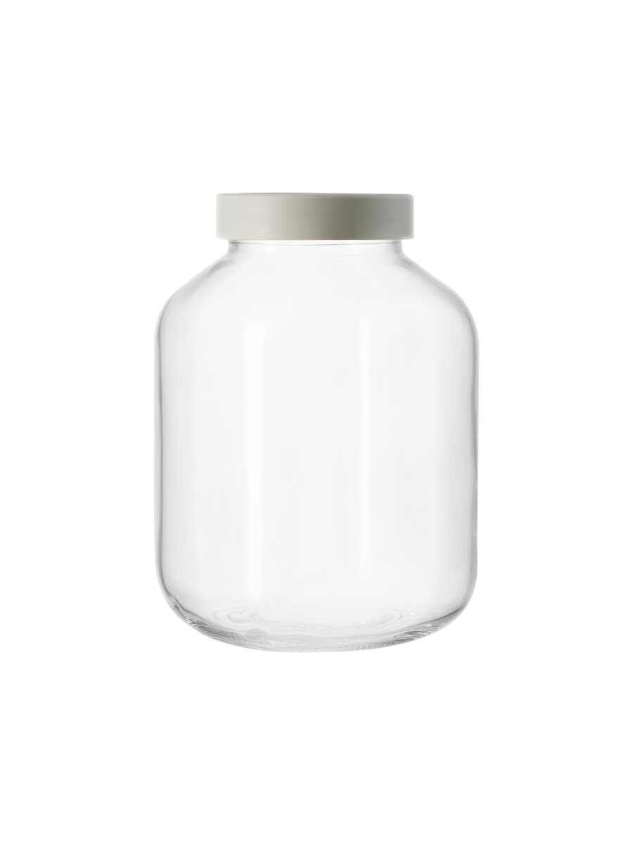 borgonovo-primizie-practica-3100-vorratsglas-3-1-l-grauer-deckel image 2