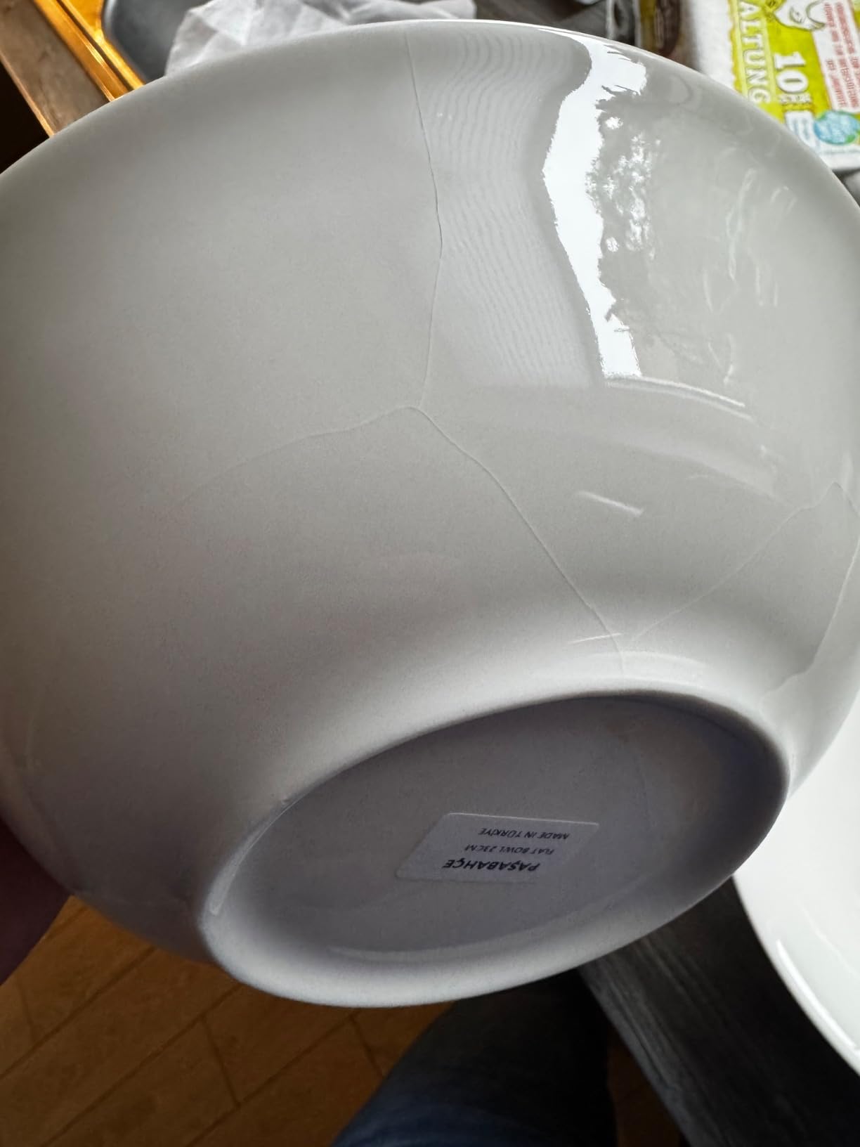 Große Portionen, kein Kleckern