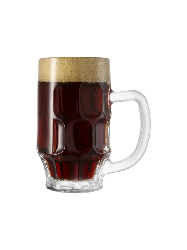 borgonovo-rosy-bierkrug-0-3-l-glas-mit-eichstrich image 1