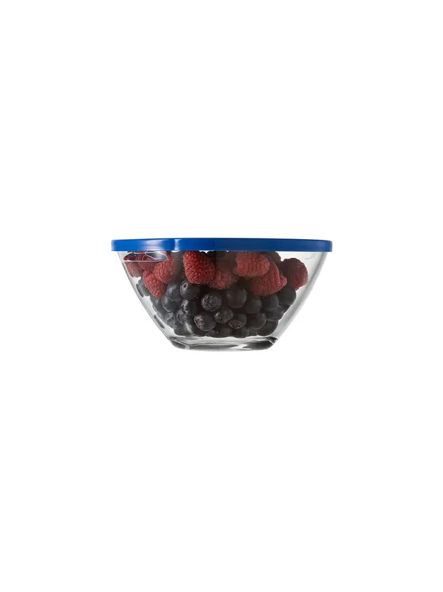 borgonovo-magic-glasschale-64-cl-deckel-blau-stapelbar image 1