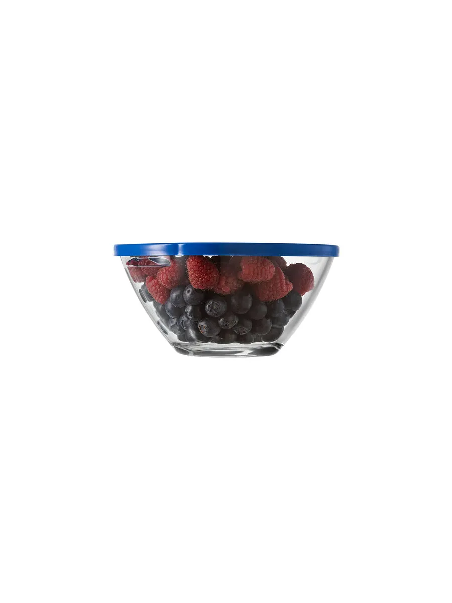 borgonovo-magic-glasschale-64-cl-deckel-blau-stapelbar image 1