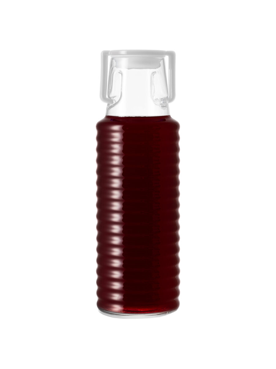 borgonovo-argo-b-gelflasche-1-1-l-glas-mit-blauem-deckel image 3