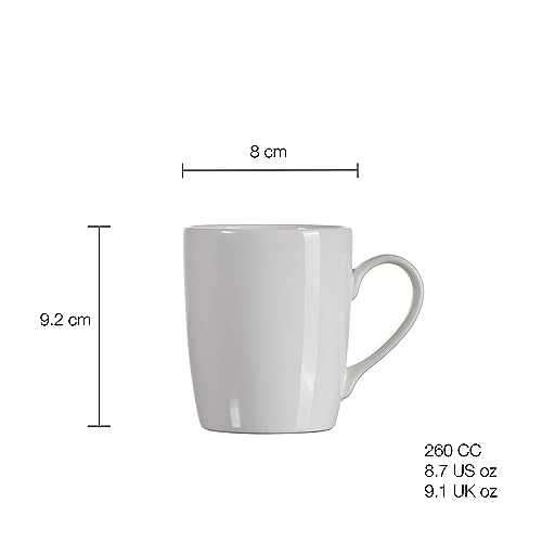 pasabahce-porzellanbecher-wei-260-ml-6-st-ck-kaffeebecher image 8