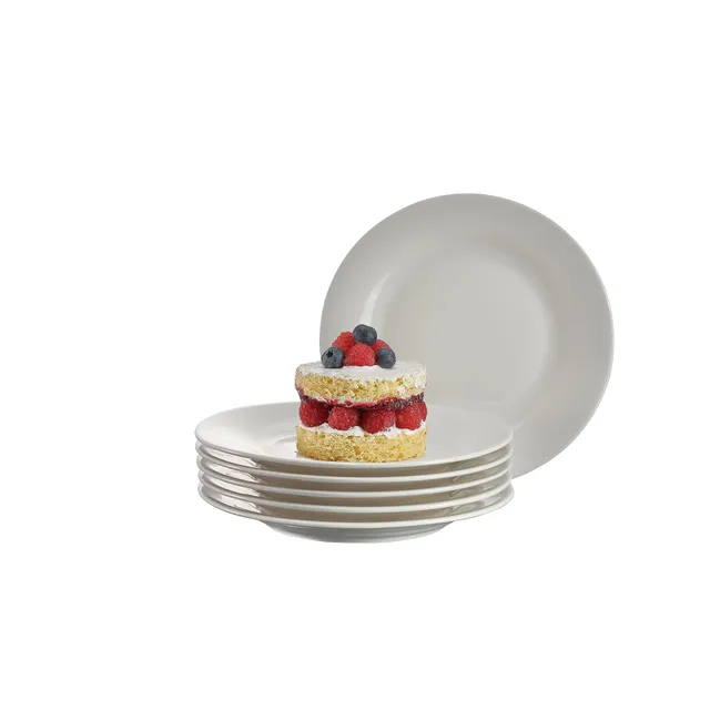 pasabahce-dessertteller-porzellan-wei-19-5-cm-6-st-ck image 1