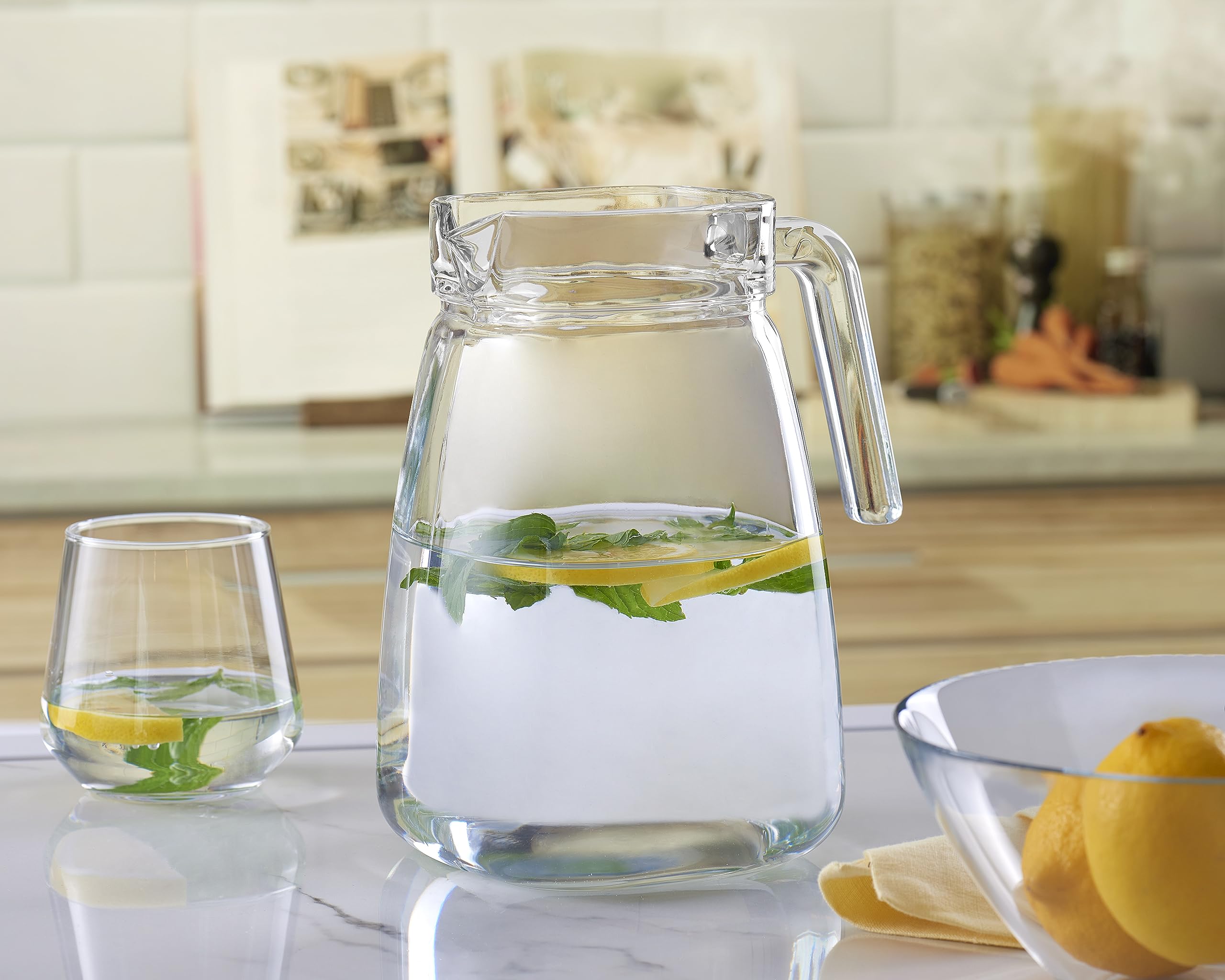 pasabahce-decanter-carafe-glaskrug-1-8-liter-wasserkrug image 5