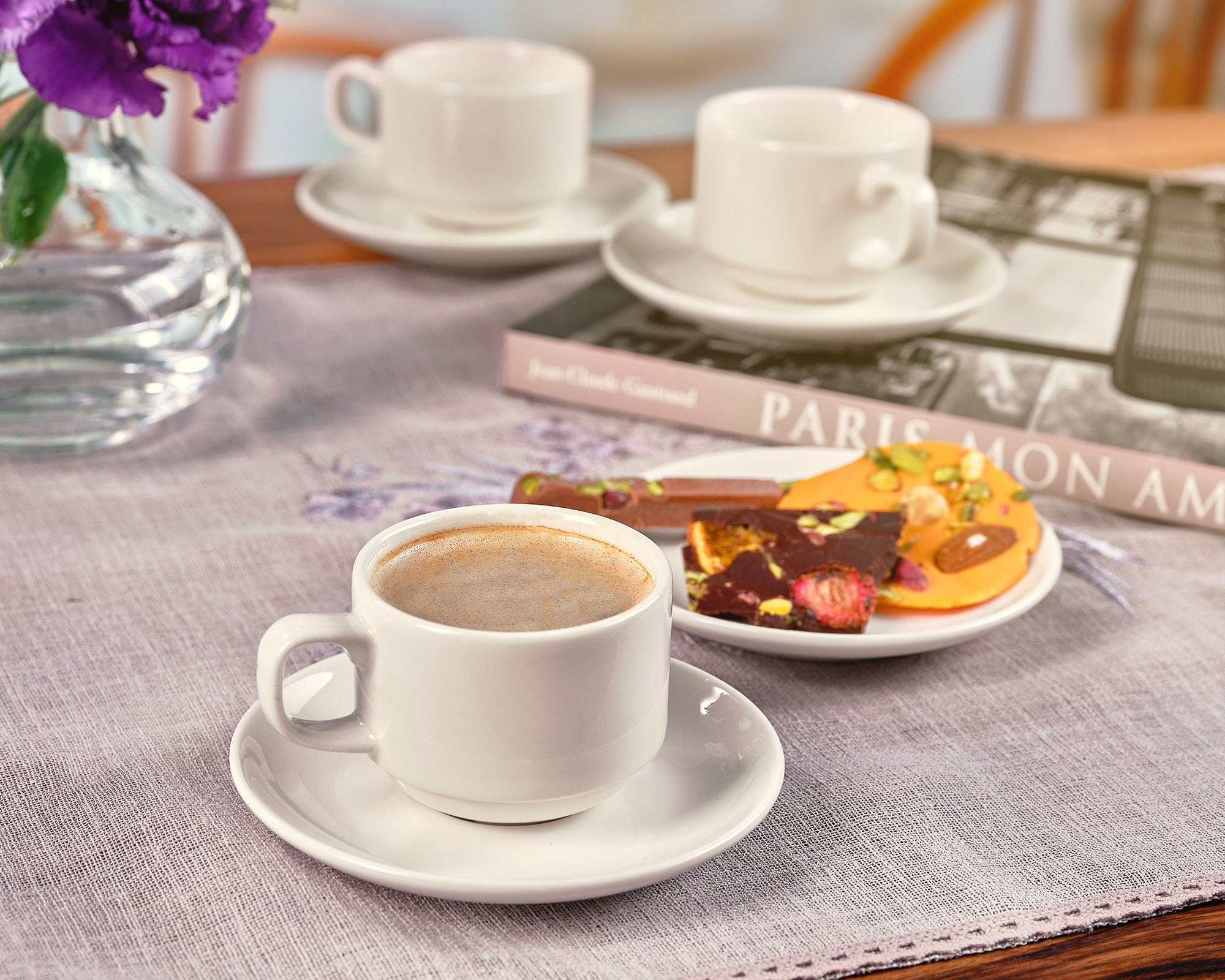 pasabahce-espressotassen-porzellan-90-ml-wei-6er-set image 4