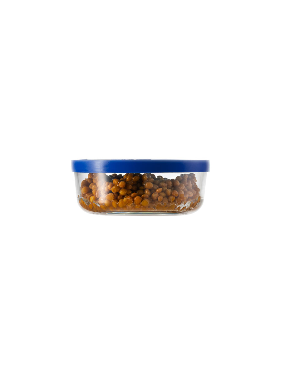 borgonovo-igloo-frischhaltedose-glas-0-8-l-blauer-deckel image 3