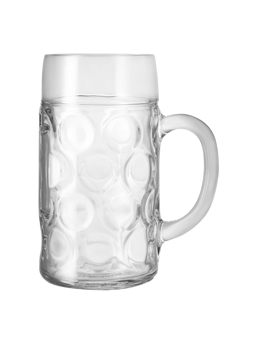 borgonovo-don-1-0-lt-bierkrug-1l-mit-noppen-made-in-italy image 2