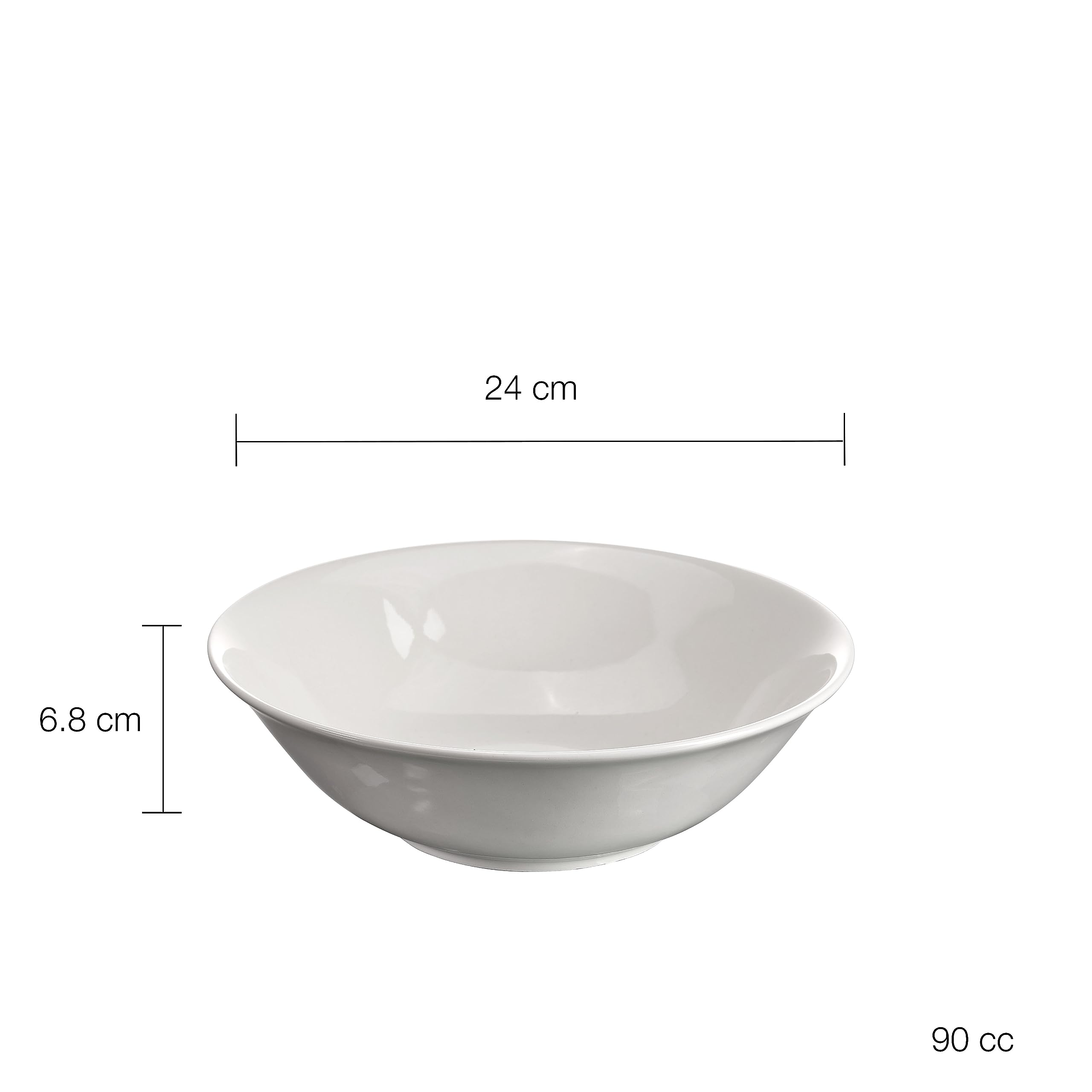 pasabahce-porzellan-salatsch-ssel-pastasch-ssel-24-cm-4er-wei image 2