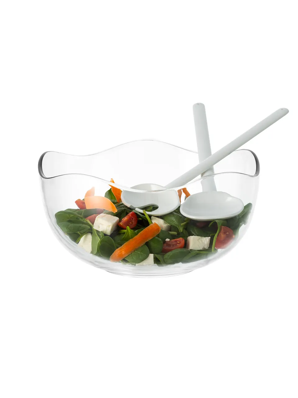 borgonovo-onda-salatsch-ssel-glas-4-liter-mit-besteck image 1