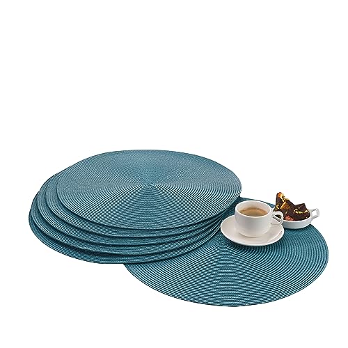 zero-blue-tischset-rund-38-cm-6er-set-polypropylen image 6