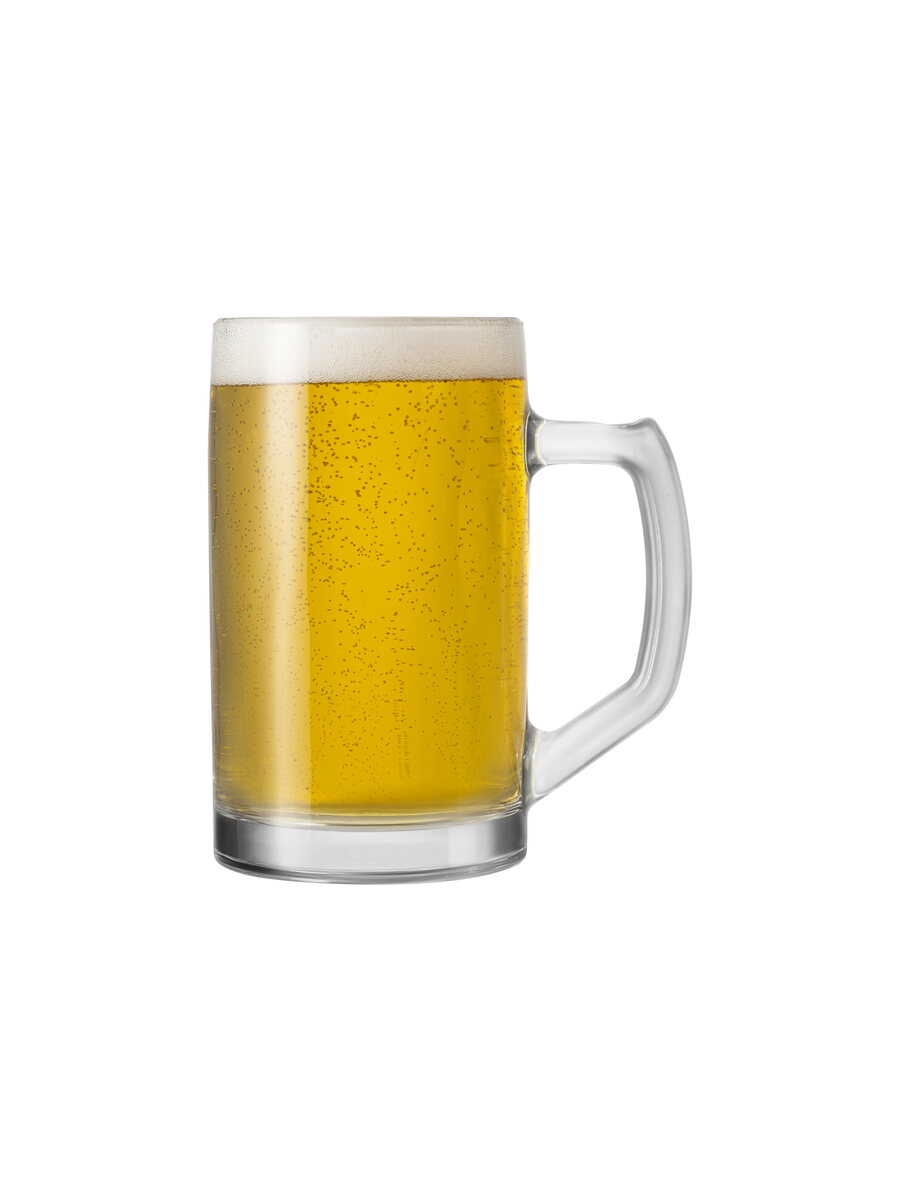 borgonovo-brema-bierkrug-0-25-l-glatt-mit-eichstrich image 1