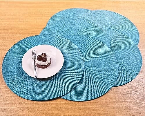 zero-blue-tischset-rund-38-cm-6er-set-polypropylen image 7