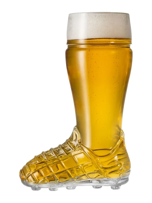 borgonovo-sport-boot-soccer-bierglas-fu-ballschuh-0-5-l image 1