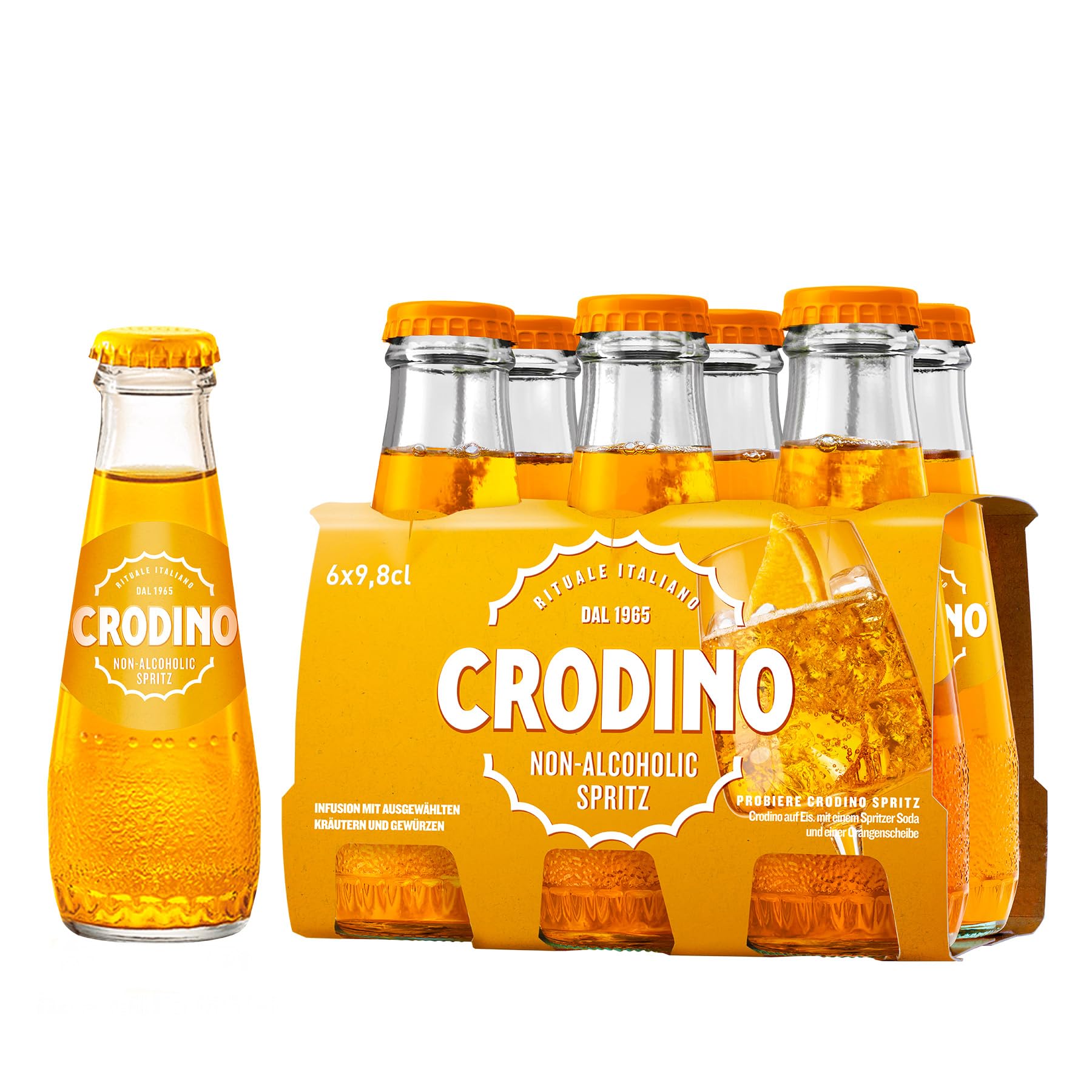 campari-crodino-biondo-alkoholfrei-6x98-ml-bitters image 1