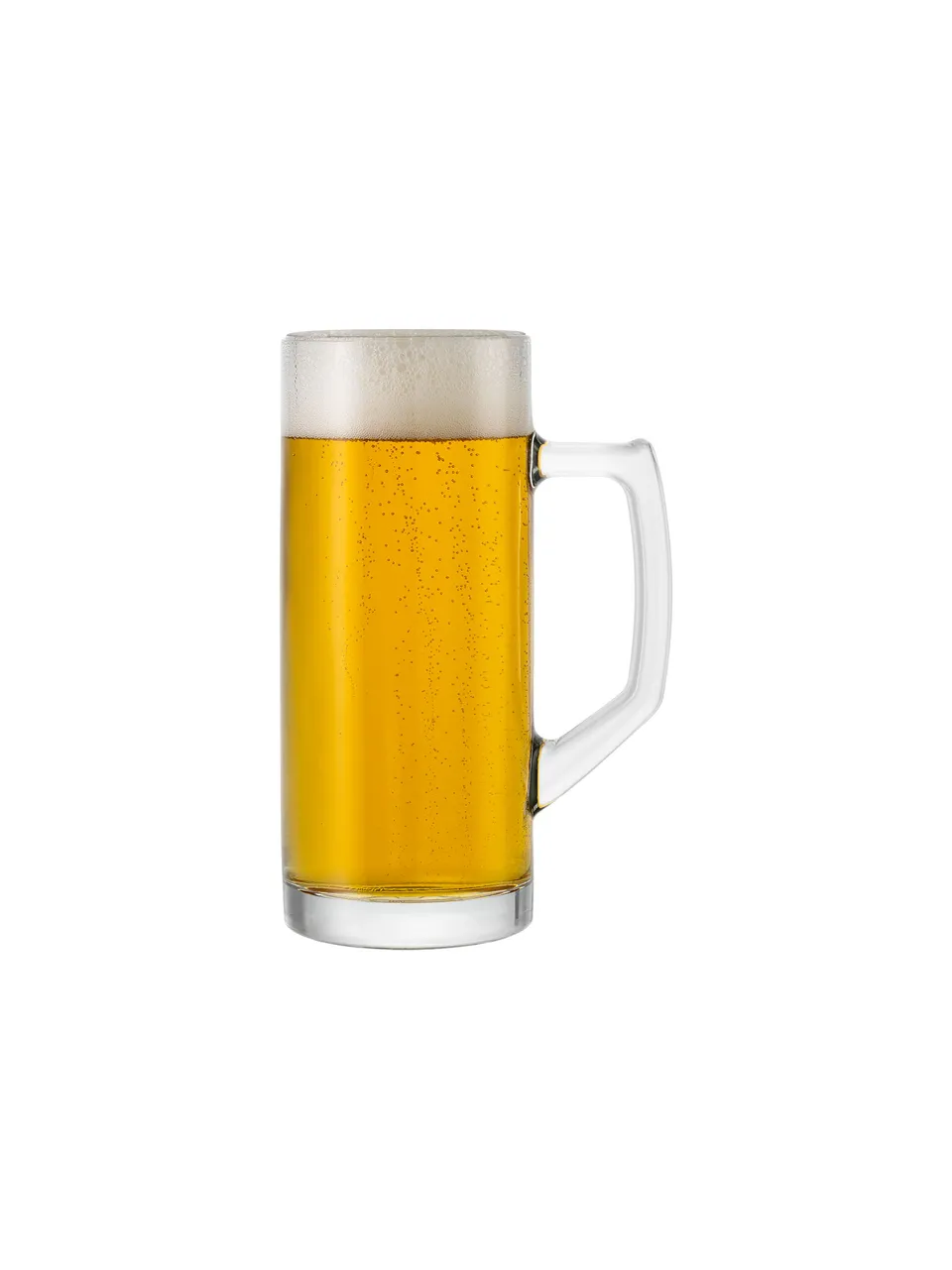 borgonovo-reno-bierkrug-glas-glatt-0-4-l-mit-henkel image 1