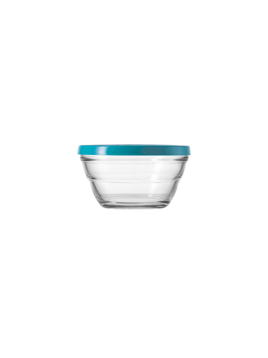 borgonovo-lambada-11-5-vorratsdose-glas-380-ml-mit-deckel-blau-stapelbar image 2
