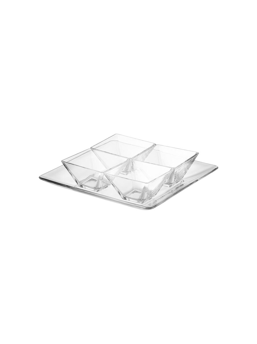 borgonovo-modi-dessertset-5-teilig-glas-mit-teller-21-cm image 2
