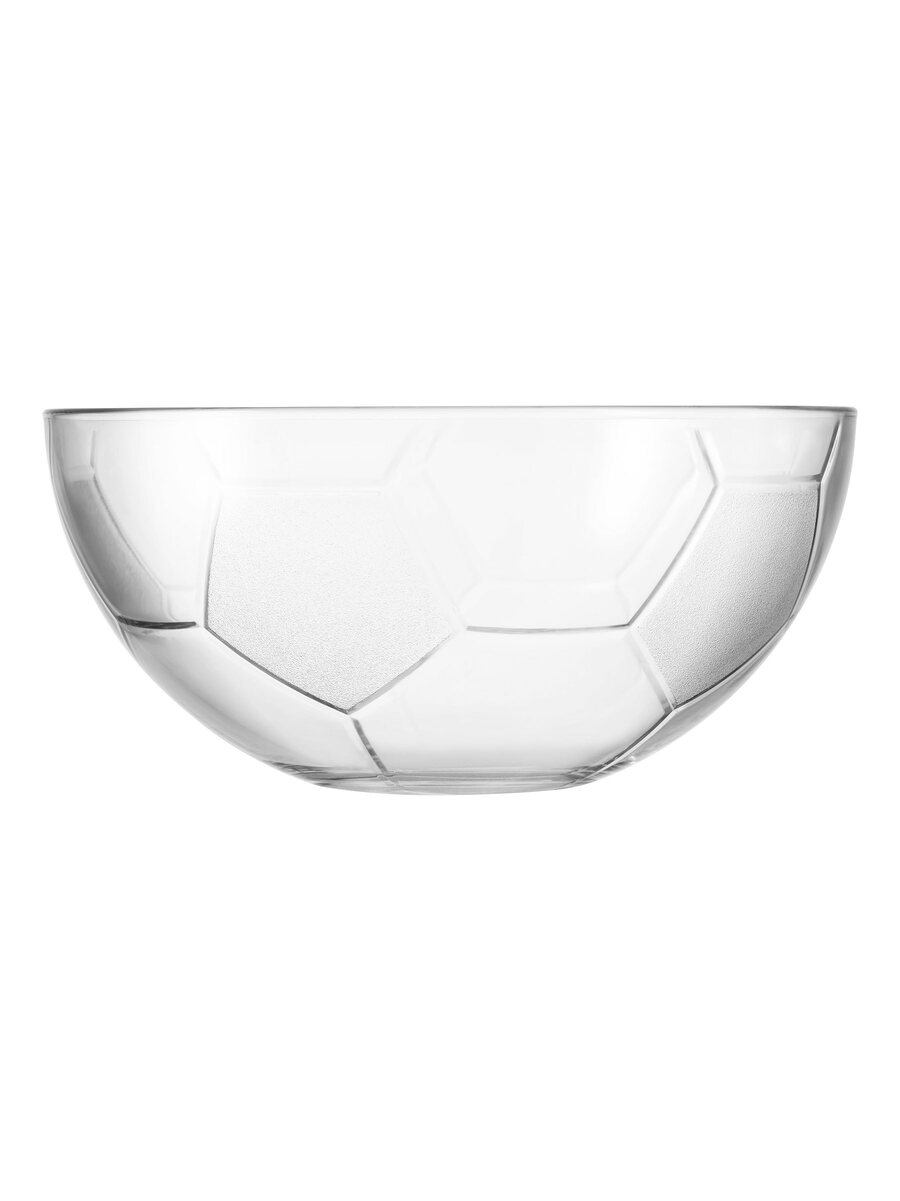 borgonovo-football-glasschale-25-cm-3-5-l-mit-ball-relief image 2