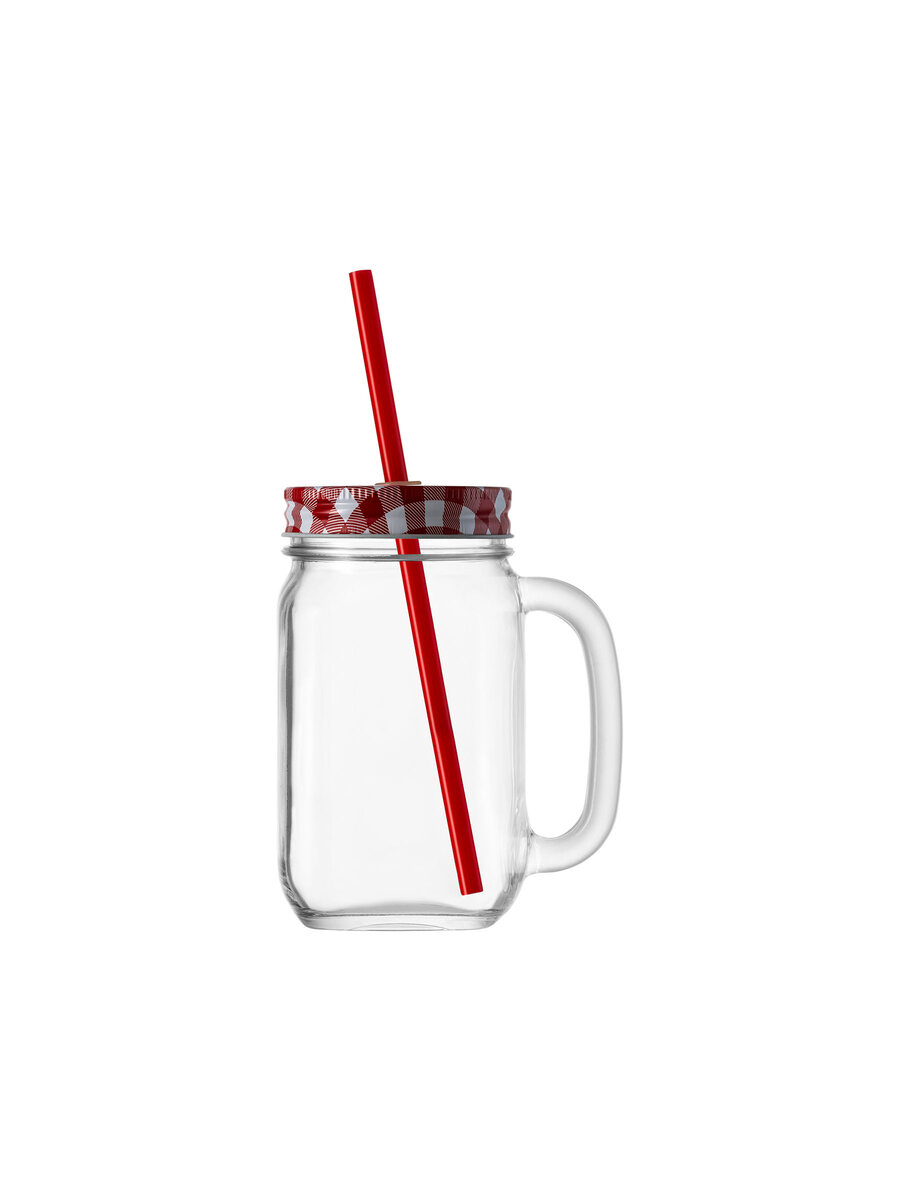 borgonovo-country-cocktailglas-mason-jar-480-ml-mit-deckel image 2