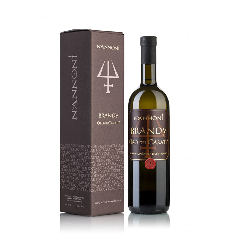 nannoni-oro-dei-carati-brandy-weinbrand-0-7-l-42-3-jahre image 1