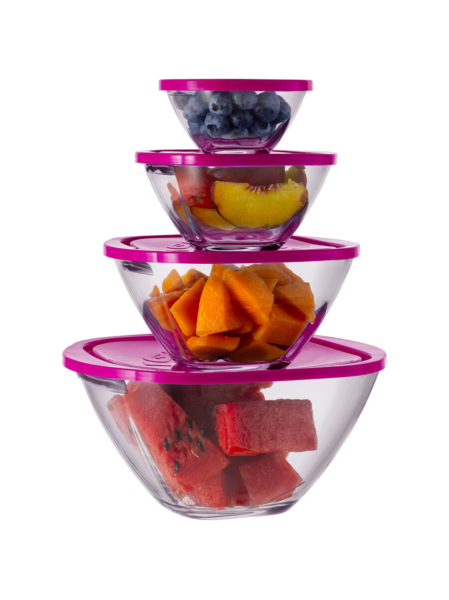 borgonovo-igloo-vorratsdosen-set-4-teilig-glas-bpa-frei image 4