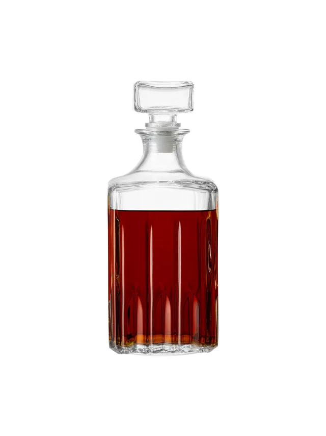 borgonovo-excalibur-decanter-karaffe-1-liter-mit-glasdeckel image 1