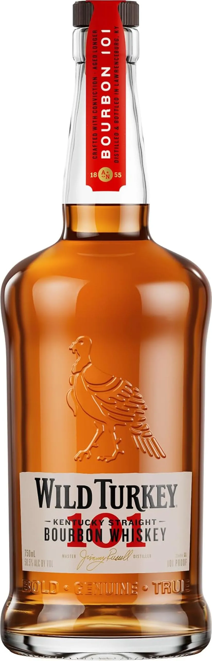 wild-turkey-101-kentucky-straight-bourbon-whiskey-0-7-l-50-5-vol-1-flasche image 1
