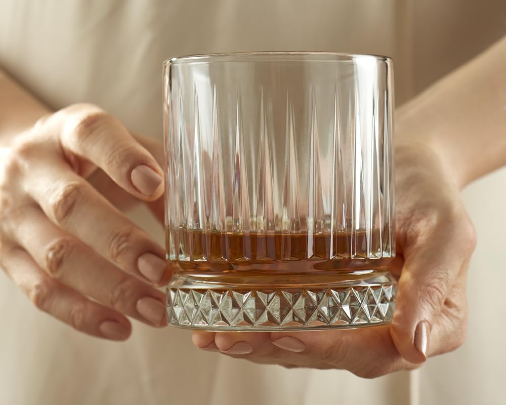 pasabahce-elysia-whiskyglas-355-ml-4er-set-chic-retro image 3