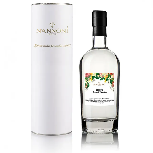 nannoni-grappa-giovane-traminer-tresterbrand-0-5-l-42-honig-rose image 1