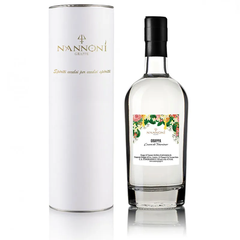 nannoni-grappa-giovane-traminer-tresterbrand-0-5-l-42-honig-rose image 1