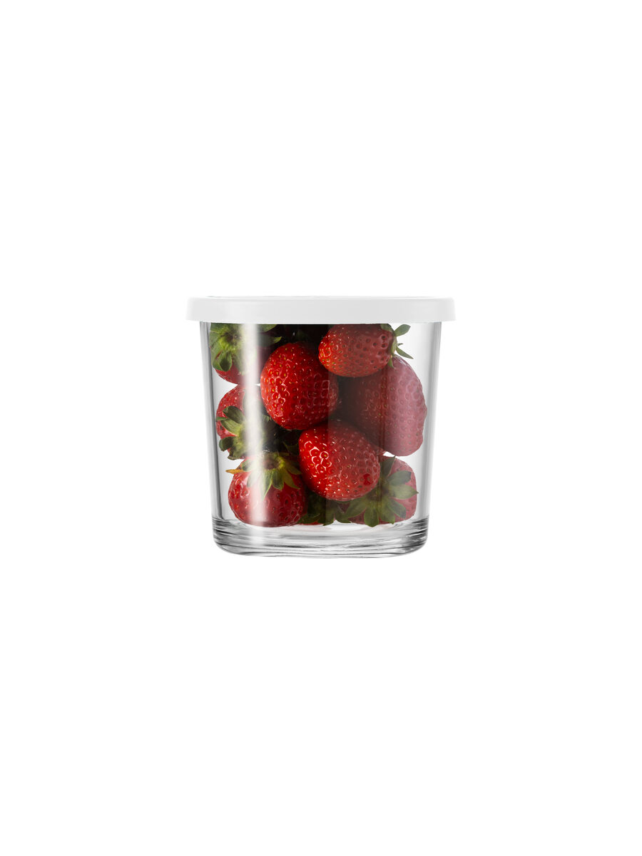 borgonovo-igloo-800-vorratsdose-glas-80cl-deckel-blau image 4
