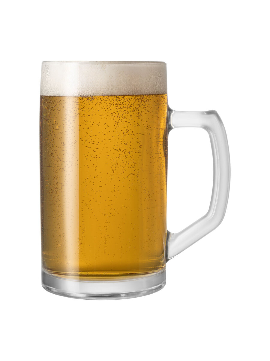 borgonovo-brema-bierkrug-0-5-l-glas-mit-henkel-glatt image 1