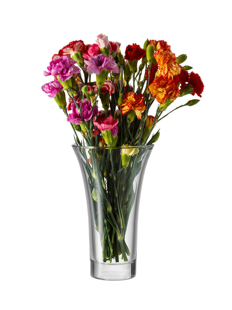borgonovo-palladio-blumenvase-glas-750-ml-20-cm-transparent image 1