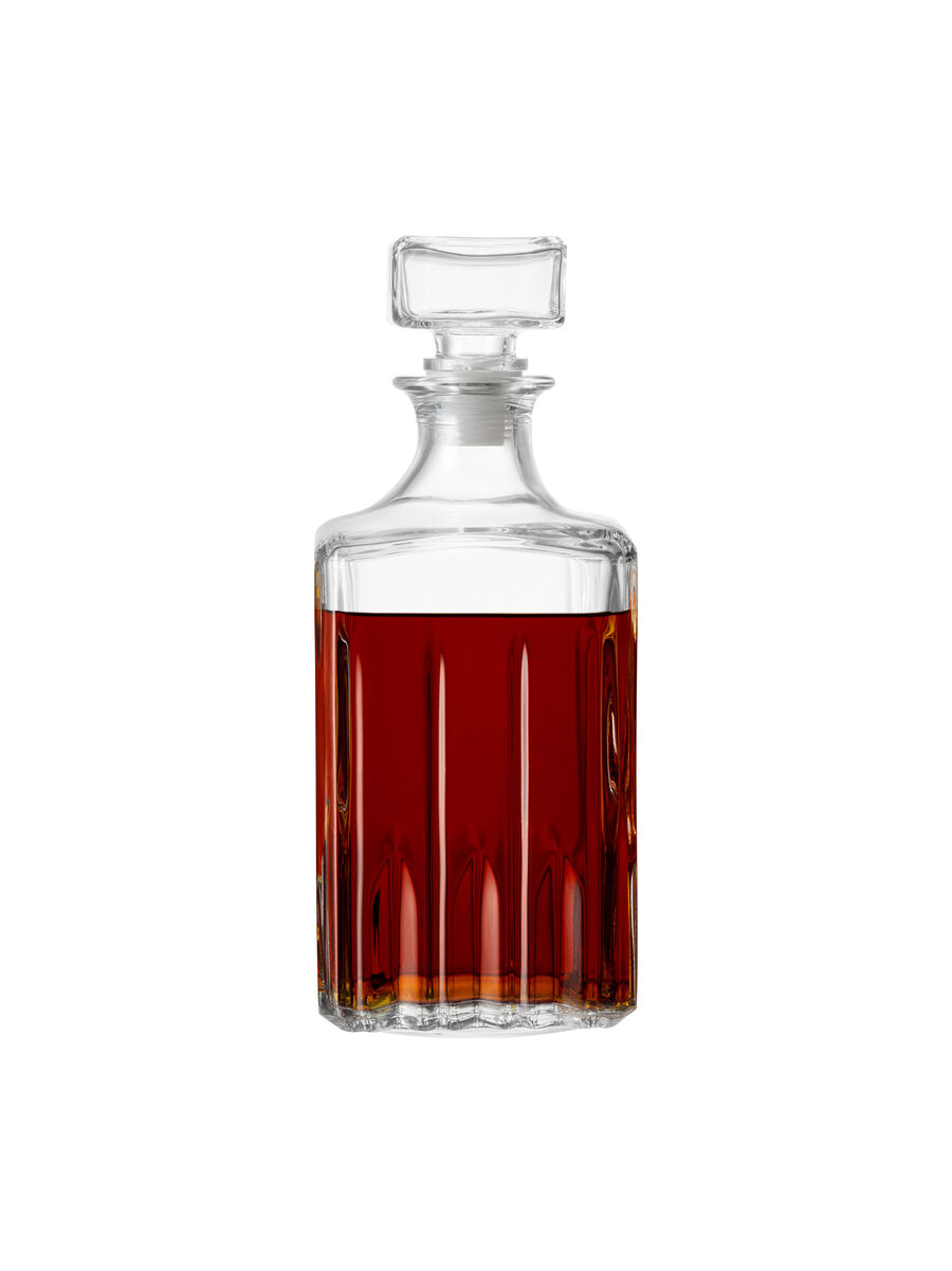 borgonovo-excalibur-decanter-karaffe-1-liter-mit-glasdeckel image 1