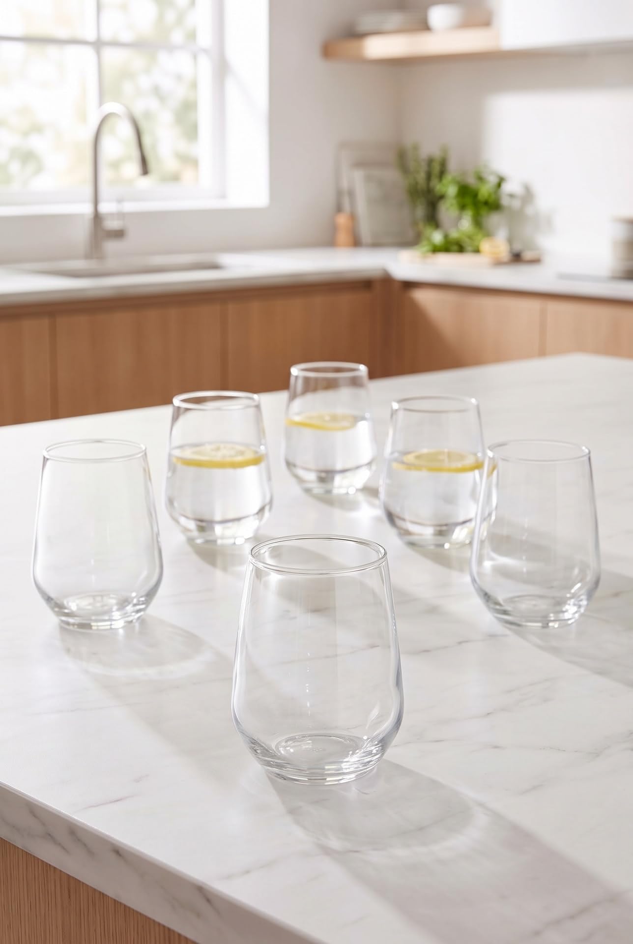 pasabahce-allegra-wassergl-ser-425-ml-6er-set-glas image 2