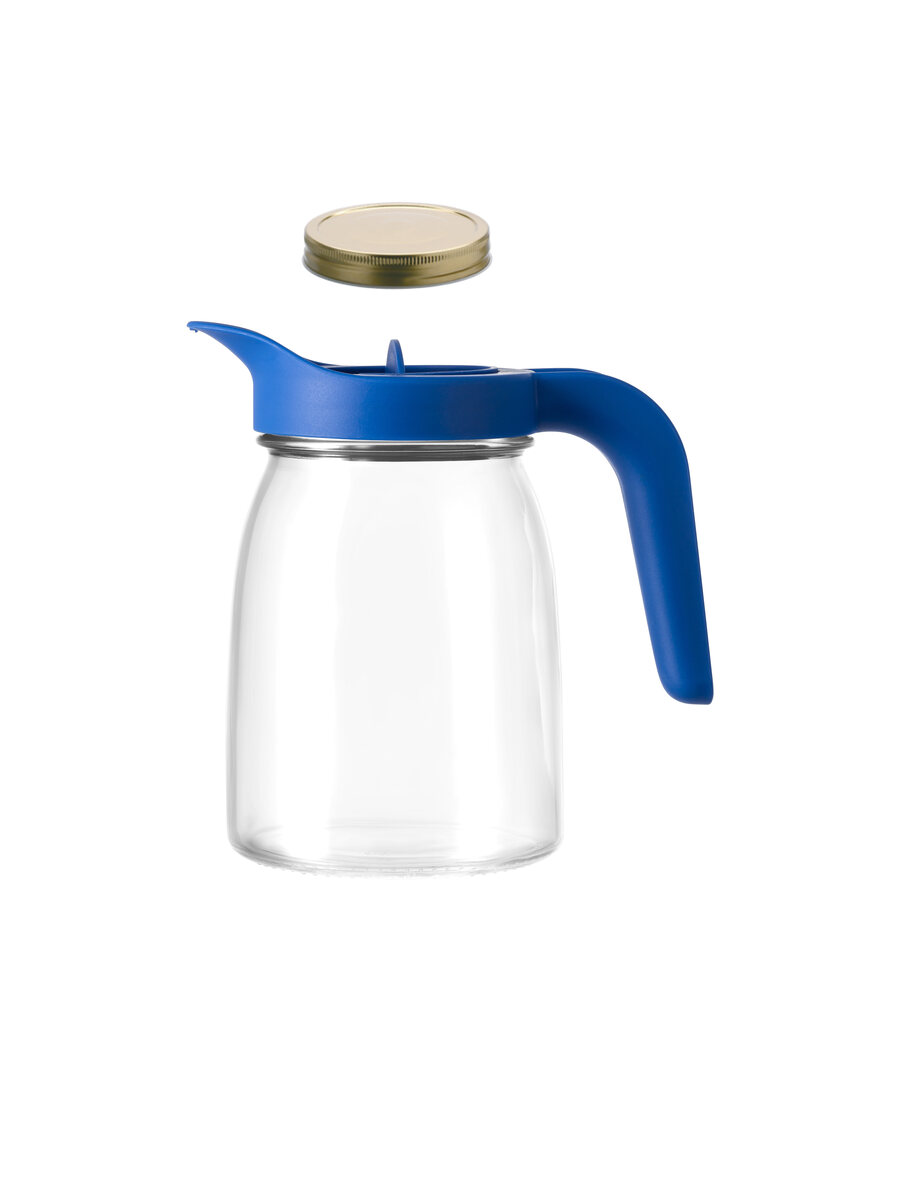 borgonovo-flexy-1000-2in1-krug-1l-blau-mit-infuser image 2