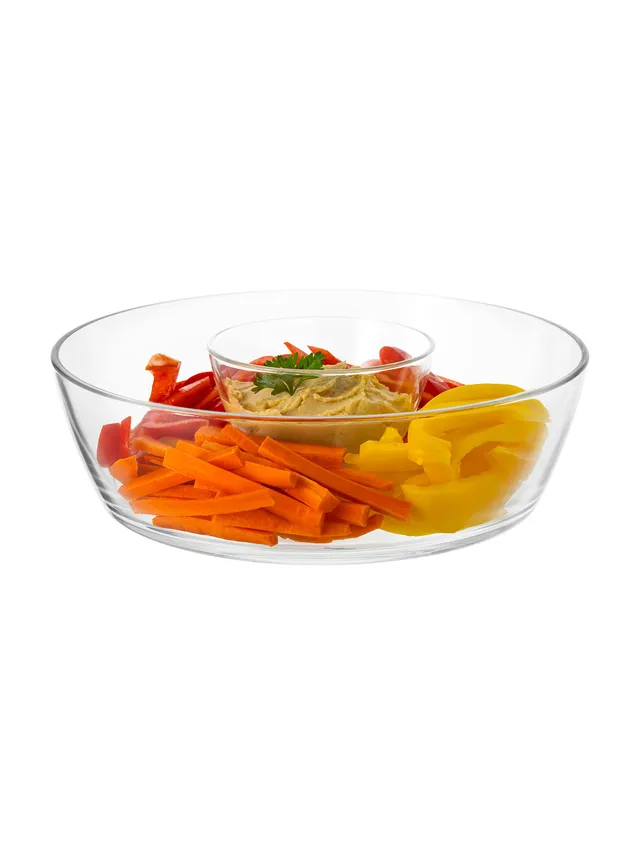 borgonovo-palladio-chip-dip-aperitifset-28-cm-glas image 1