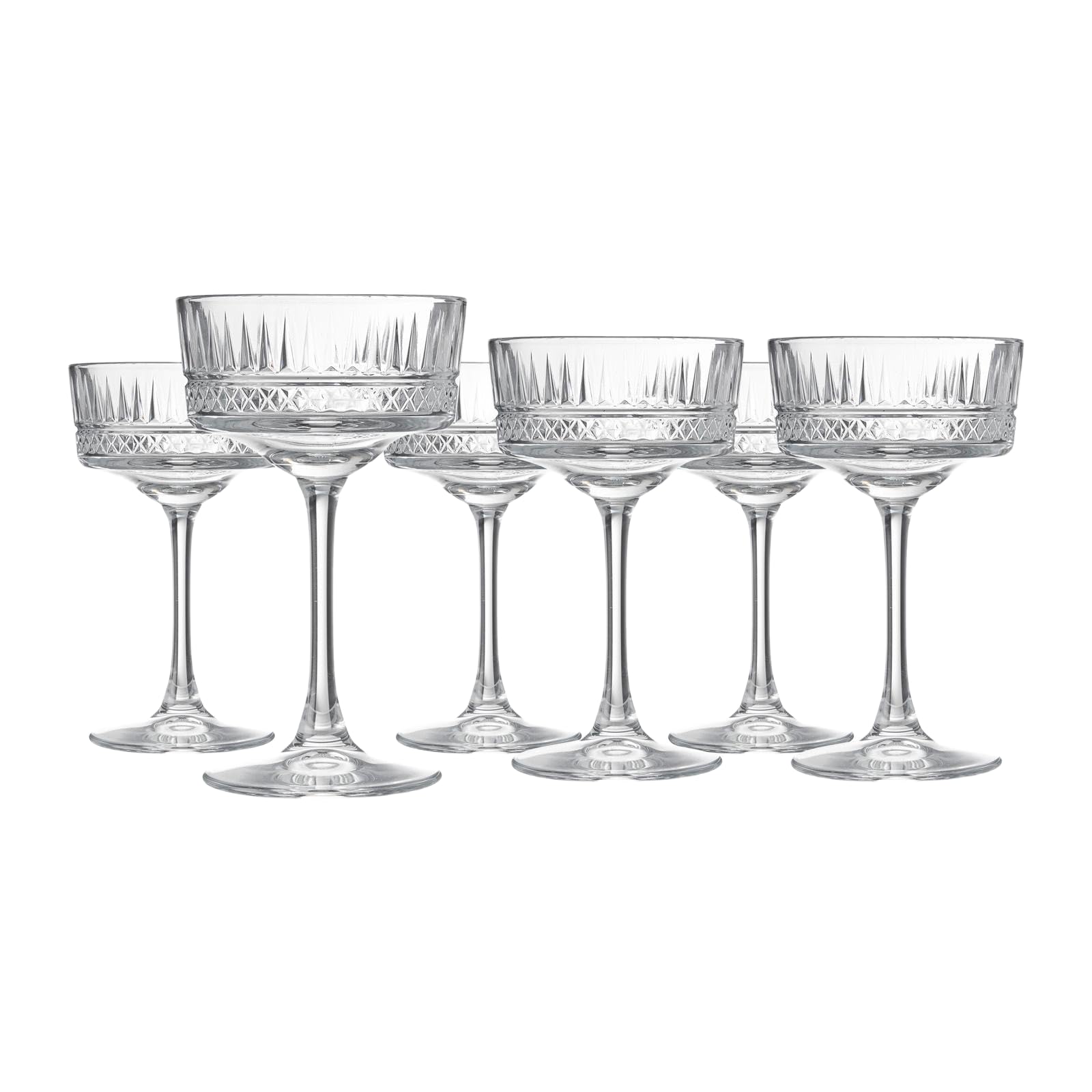 pasabahce-elysia-whiskyglas-355-ml-4er-set-chic-retro image 8
