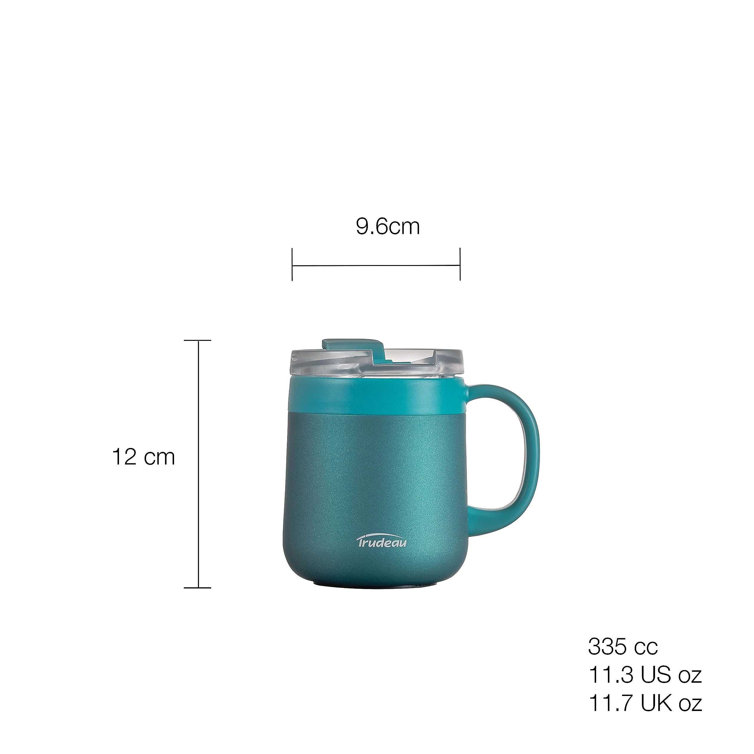 pasabahce-cozy-thermoskanne-335-ml-gr-n-isolierte-trinkflasche-f-r-hei-getr-nke image 3